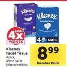 Kleenex Facial Tissue