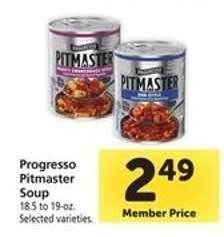 Progresso Pitmaster Soup