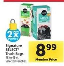 Signature SELECT Trash Bags