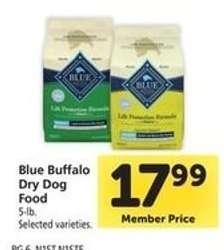 Blue Buffalo Dry Dog Food