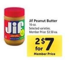Jif Peanut Butter