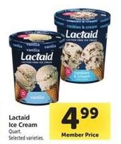 Lactaid Ice Cream