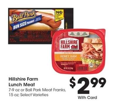 Hillshire Farm Lunch Meat