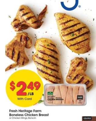 Fresh Heritage Farm Boneless Chicken Breast