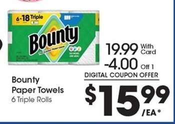 Bounty Paper Towels