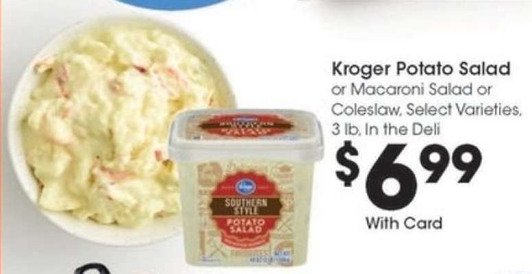 Kroger Potato Salad