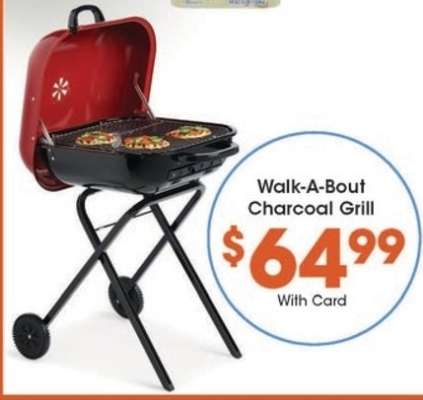 Walk-A-Bout Charcoal Grill