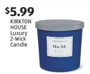 KIRKTON HOUSE Luxury 2-Wick Candle