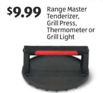 Range Master Tenderizer, Grill Press, Thermometer or Grill Light