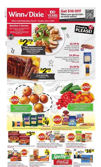 Winn Dixie Flyer - 05/28/2025 - 06/03/2025.