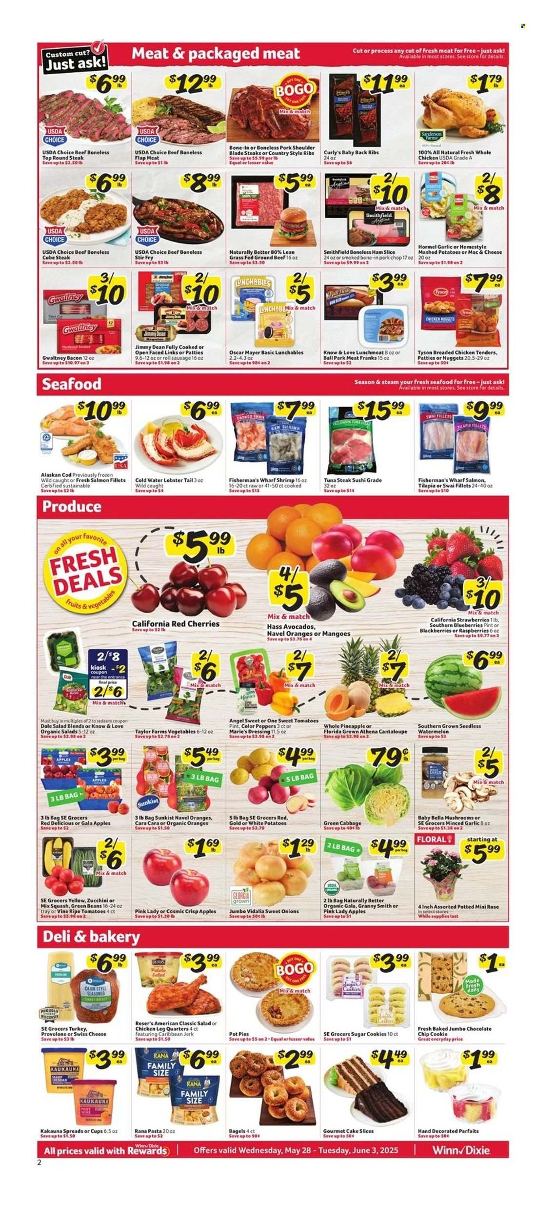 Winn Dixie ad - 05/28/2025 - 06/03/2025. Page 2