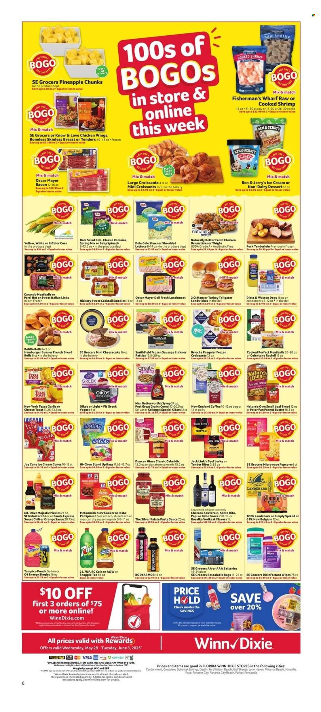 Winn Dixie ad - 05/28/2025 - 06/03/2025. Page 7