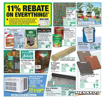 Menards Flyer - 05/29/2025 - 06/08/2025.