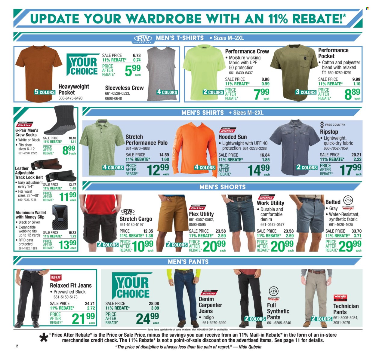 Menards ad - 05/29/2025 - 06/08/2025. Page 2