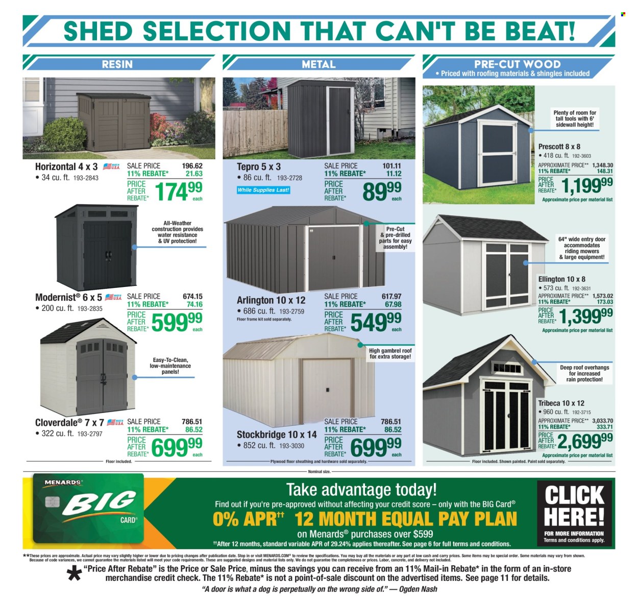 Menards ad - 05/29/2025 - 06/08/2025. Page 5