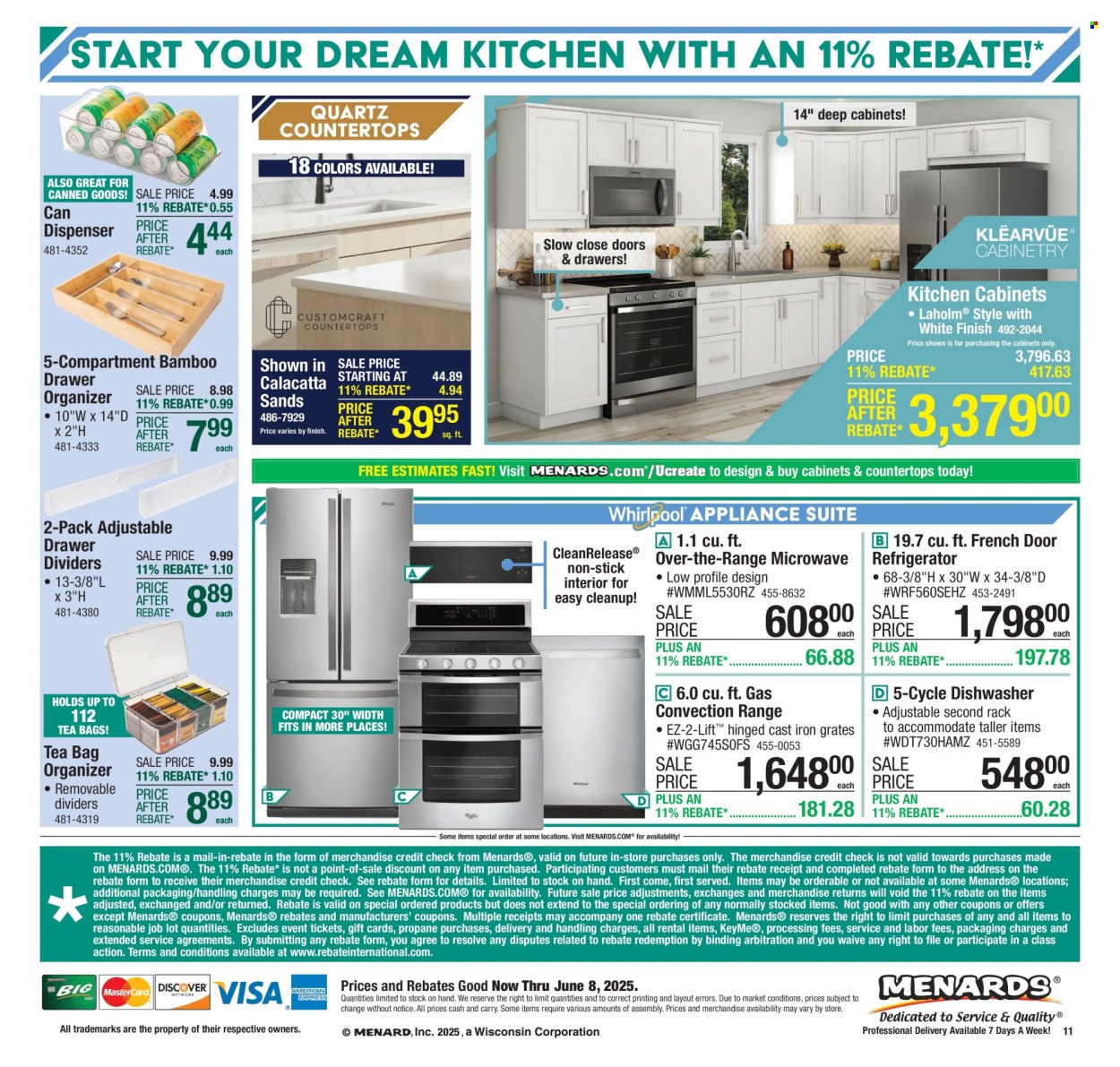 Menards ad - 05/29/2025 - 06/08/2025. Page 17