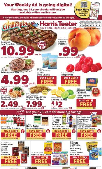 Harris Teeter Flyer - 05/28/2025 - 06/03/2025.