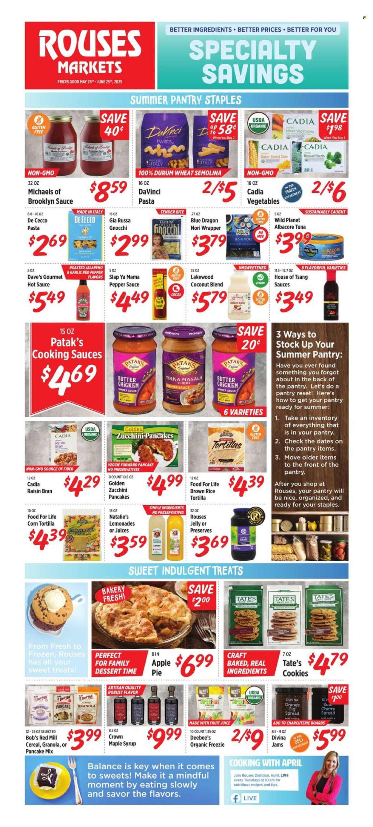 Rouses Markets ad - 05/28/2025 - 06/25/2025. Page 1