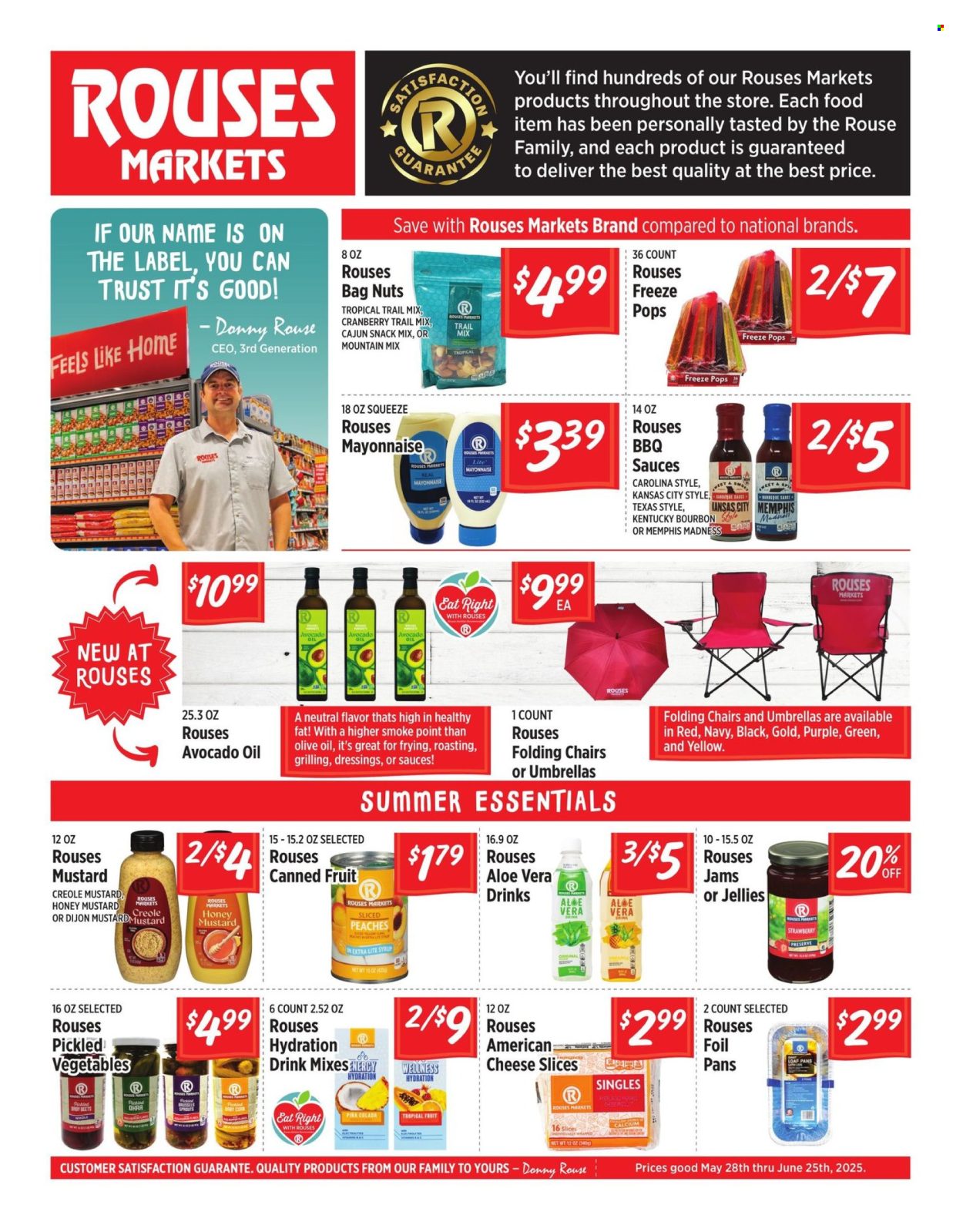 Rouses Markets ad - 05/28/2025 - 06/25/2025. Page 1