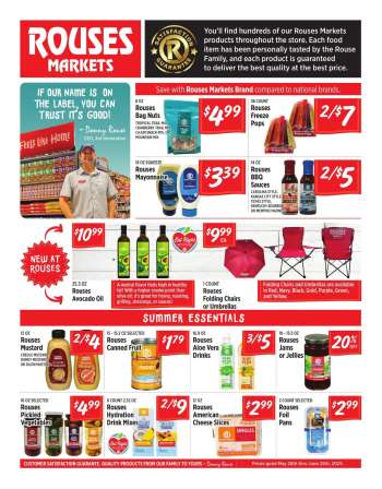Rouses Markets Flyer - 05/28/2025 - 06/25/2025.