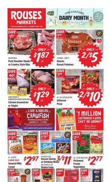 Rouses Markets Flyer - 05/28/2025 - 06/04/2025.