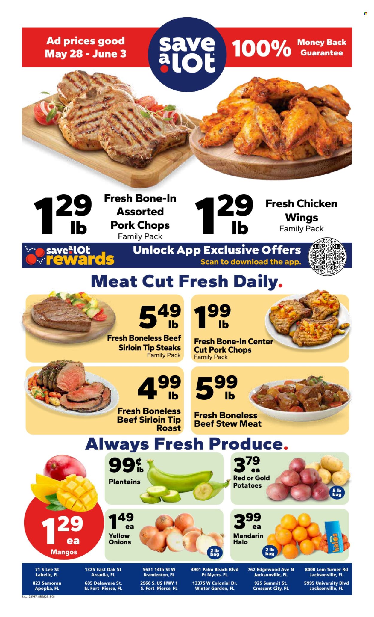 Save a Lot ad - 05/28/2025 - 06/03/2025. Page 1