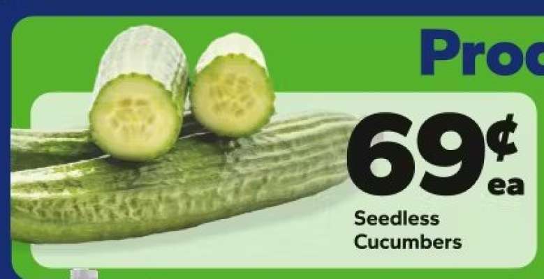 Seedless Cucumbers