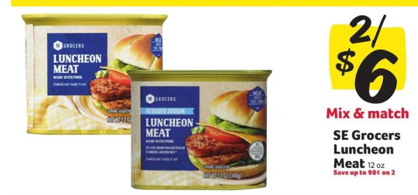 SE Grocers Luncheon Meat