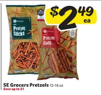 SE Grocers Pretzels