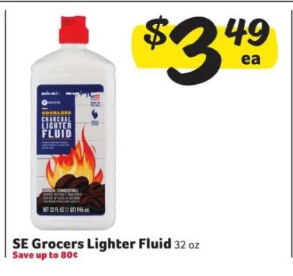 SE Grocers Lighter Fluid