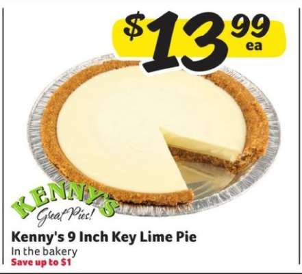 Kenny's 9 Inch Key Lime Pie