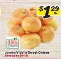 Jumbo Vidalia Sweet Onions