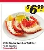 Cold Water Lobster Tail
