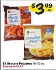 SE Grocers Potatoes