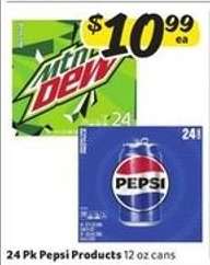 24 Pk Pepsi Products