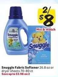 Snuggle Fabric Softener