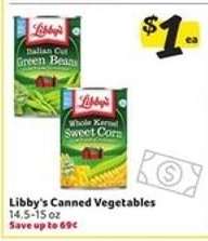 Libby's Canned Vegetables