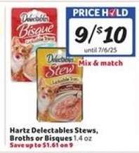 Hartz Delectables Stews, Broths or Bisques