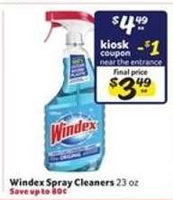 Windex Spray Cleaners