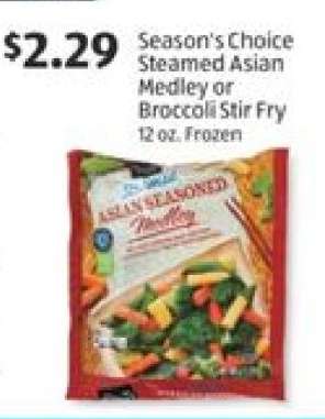 Season's Choice Steamed Asian Medley or Broccoli Stir Fry