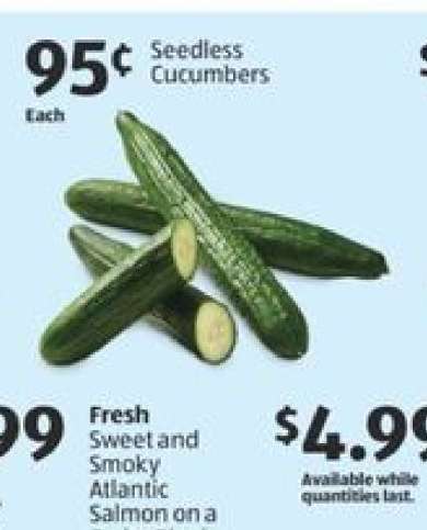 Seedless Cucumbers