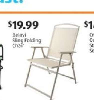 Belavi Sling Folding Chair