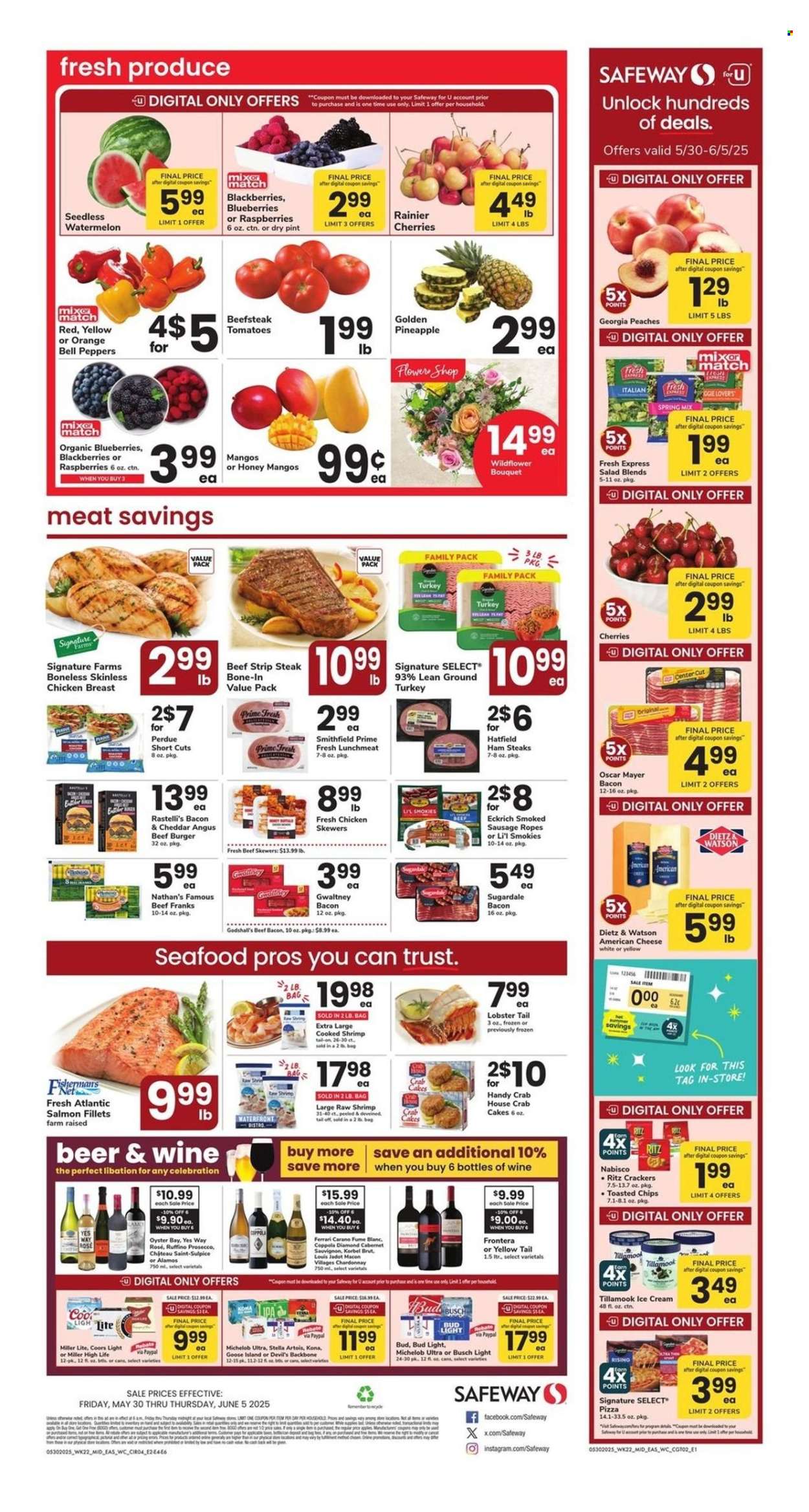 Safeway ad - 05/30/2025 - 06/05/2025. Page 4