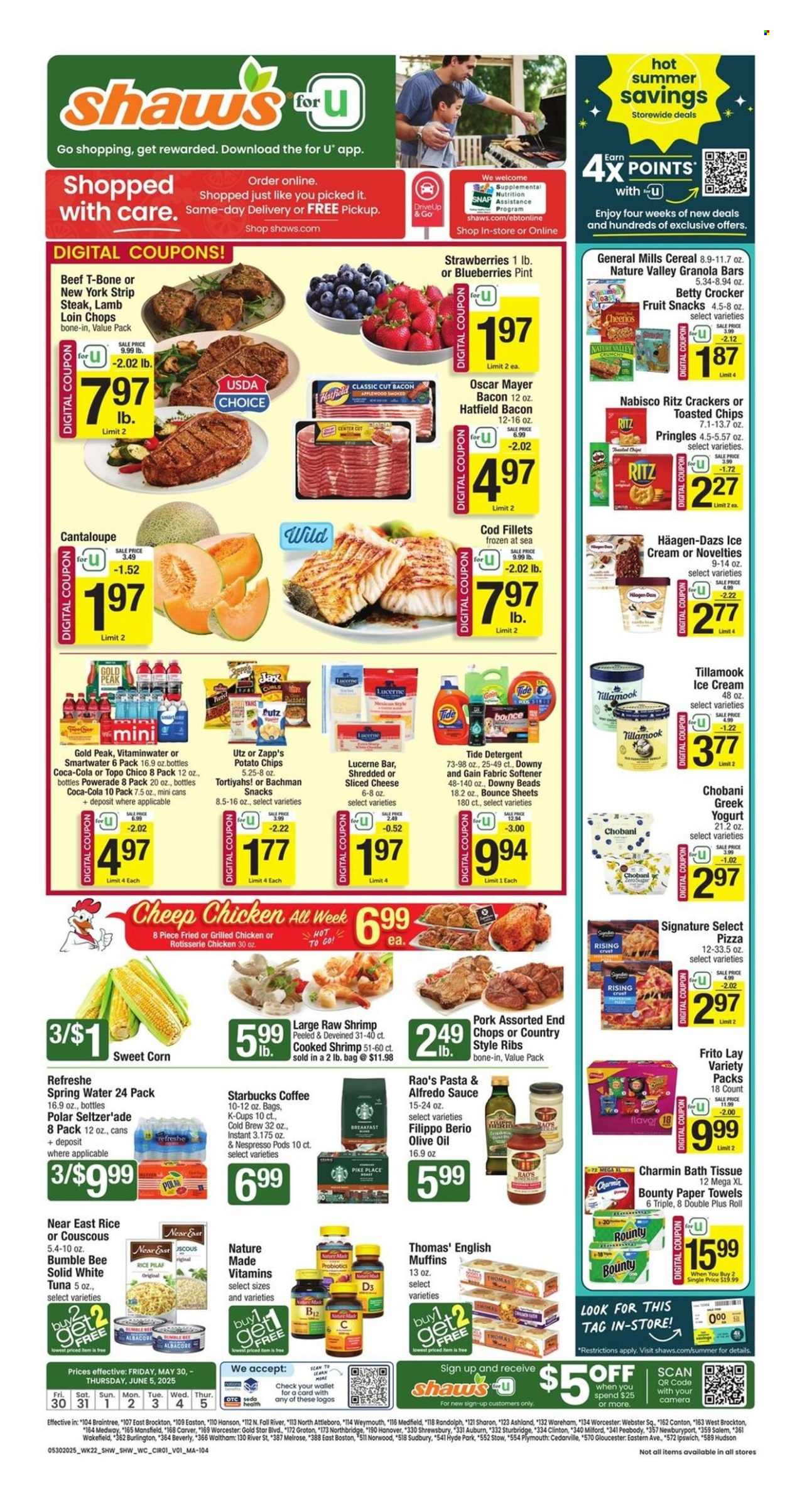 Shaw’s ad - 05/30/2025 - 06/05/2025. Page 1