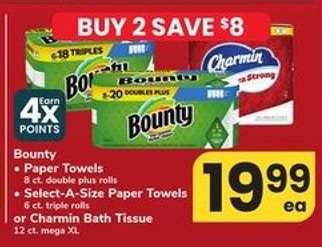 Bounty or Charmin