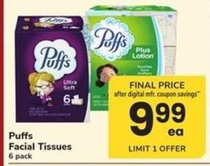 Puffs Facial Tissues
