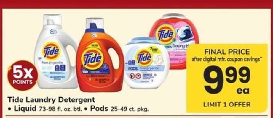 Tide Laundry Detergent