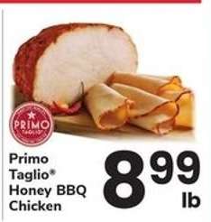 Primo Taglio Honey BBQ Chicken
