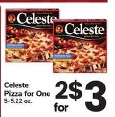 Celeste Pizza For One