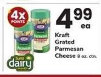 Kraft Grated Parmesan Cheese